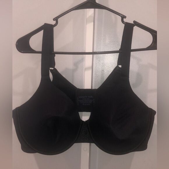 Vanity Fair Black Full Coverage Bra size 44C - Picture 1 of 2